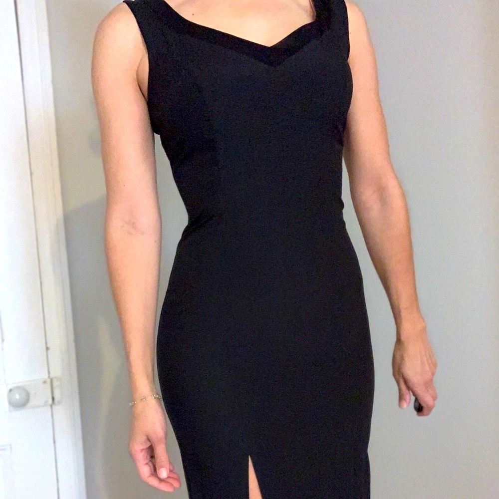 Dawn Joy Fashions sleek black dress